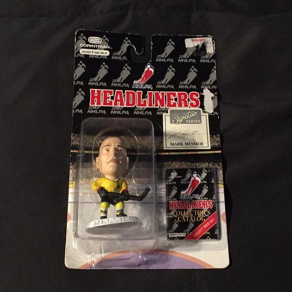 Mark Messier NHLPA Headliner Bobblehead - Picture 1 of 5